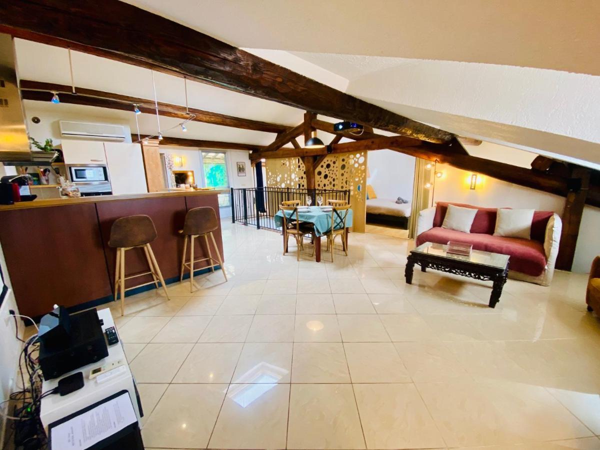 شقة "Gigi" Superbe Loft En Plein Coeur De Sete - Terrasse المظهر الخارجي الصورة